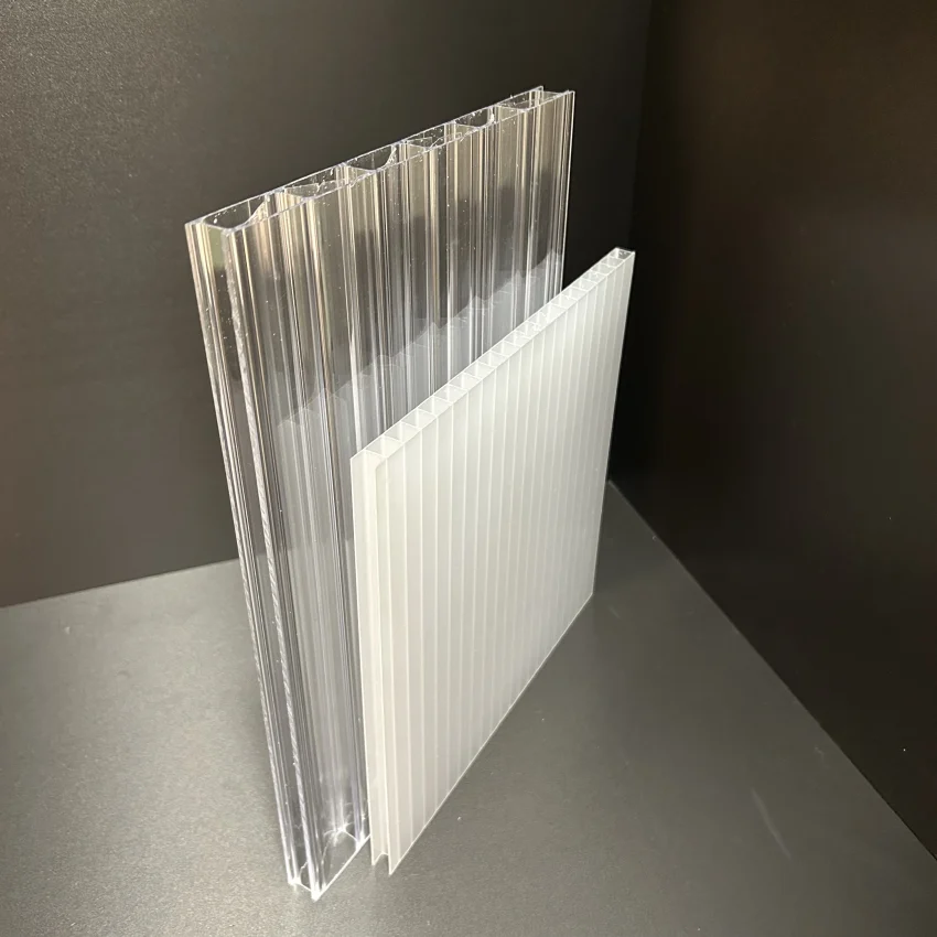 Polycarbonat Stegplatte transparent – Bild 4